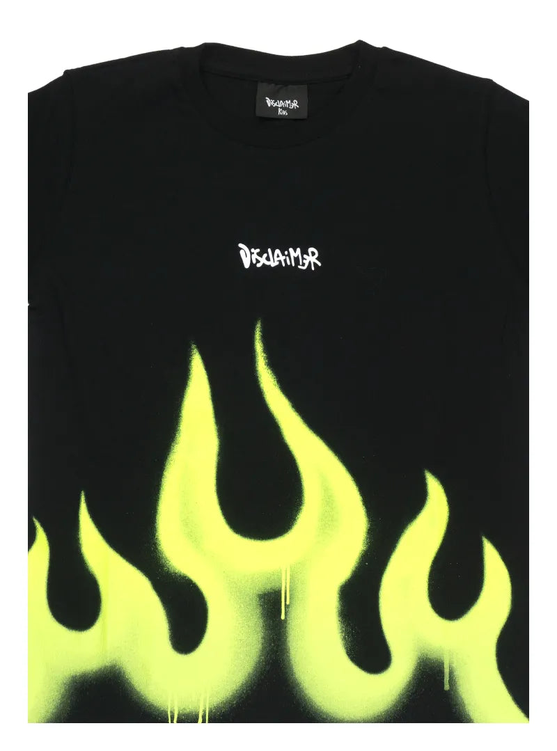 T-SHIRT KIDS GRAPHIC FLAME