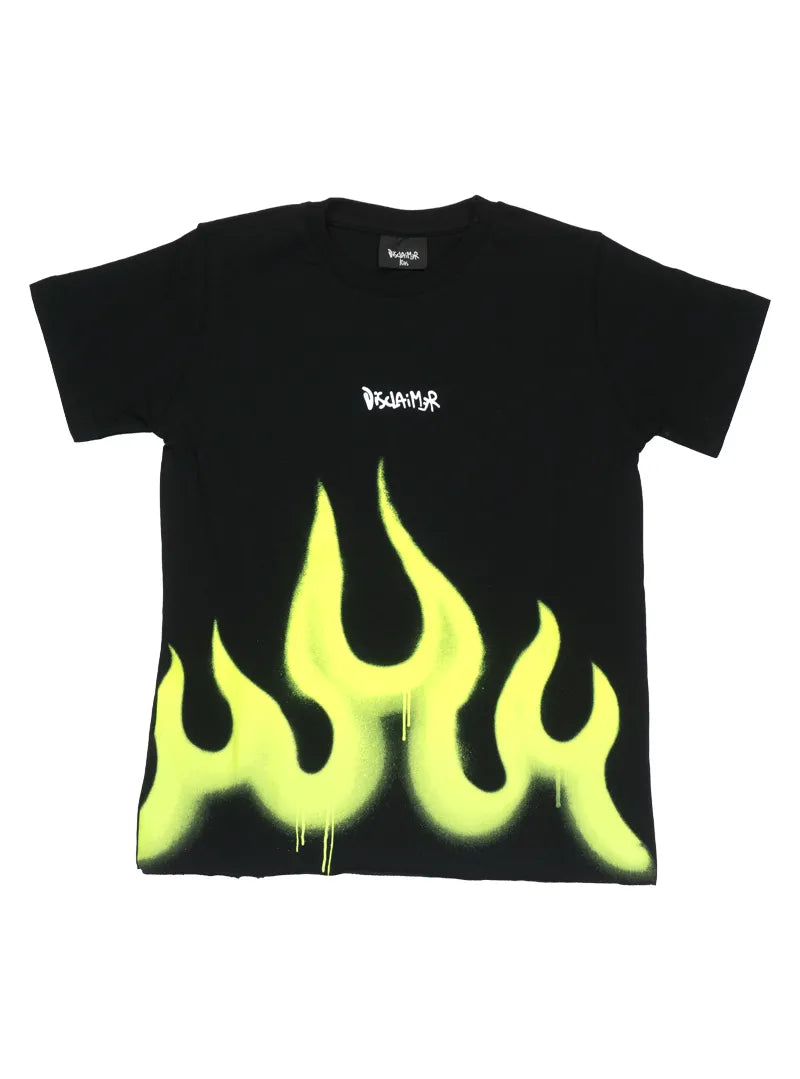 T-SHIRT KIDS GRAPHIC FLAME