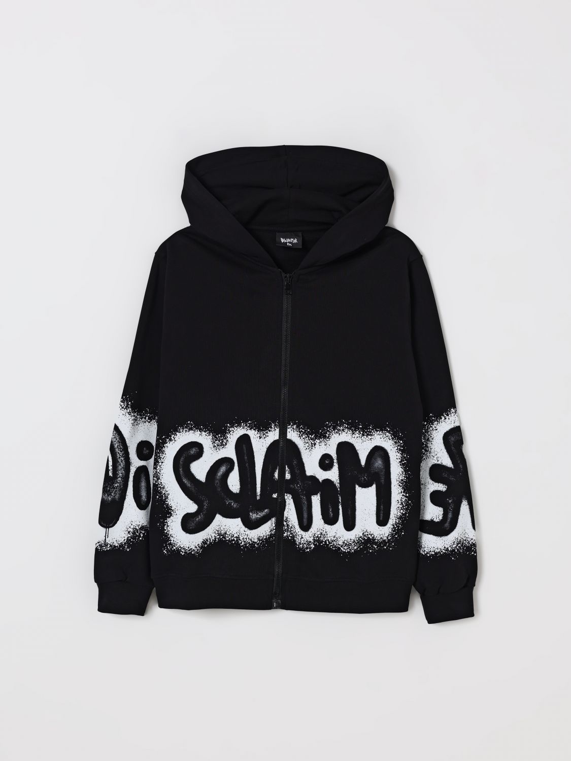 FELPA KIDS FULL ZIP SPRAY GRAPHIC
