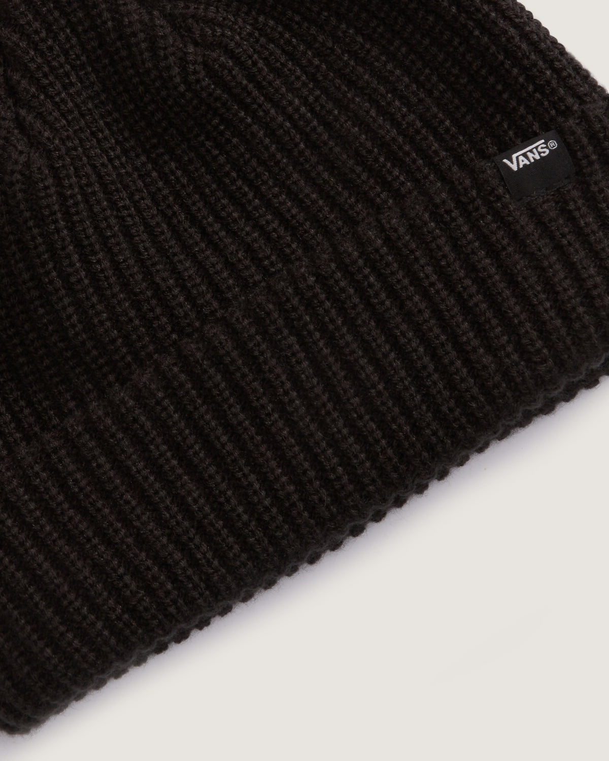 BERRETTO RAGAZZO VANS CORE BASIC CON RISVOLTO – NERO