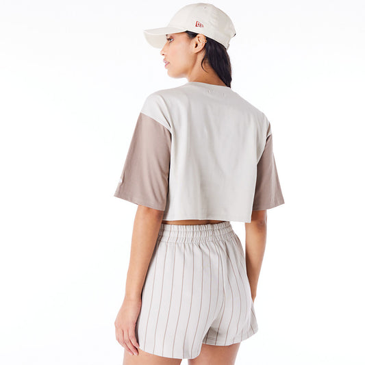 T-SHIRT LA DODGERS MLB CROP LIFESTYLE