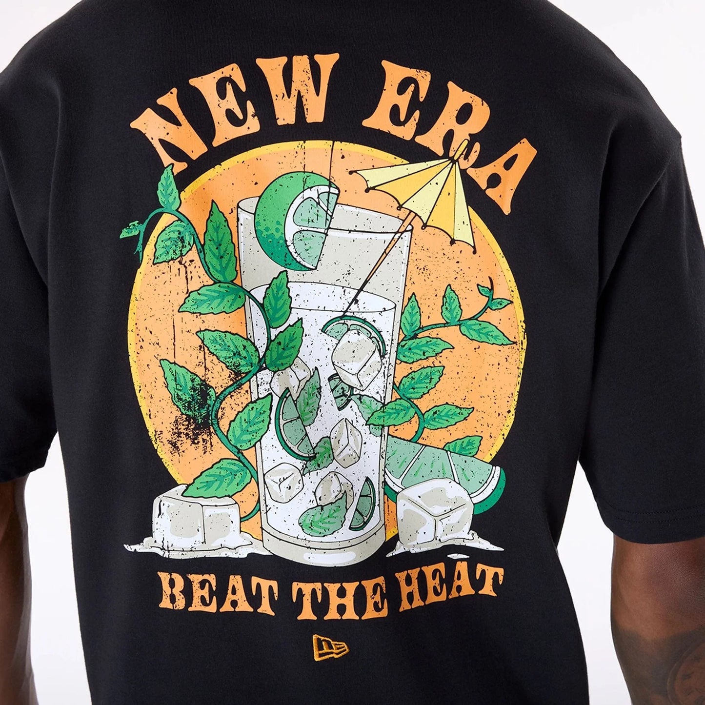 T-SHIRT DRINK GRAPHIC OVERSIZE