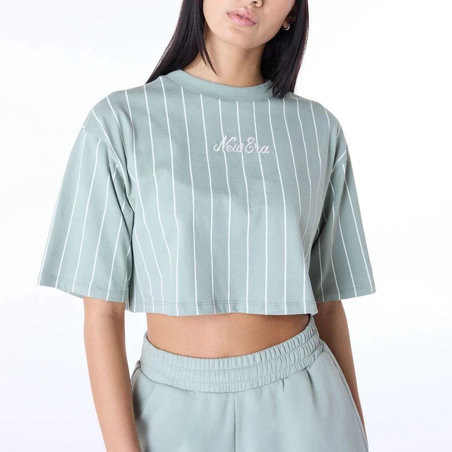 T-SHIRT PINSTRIPE CROP