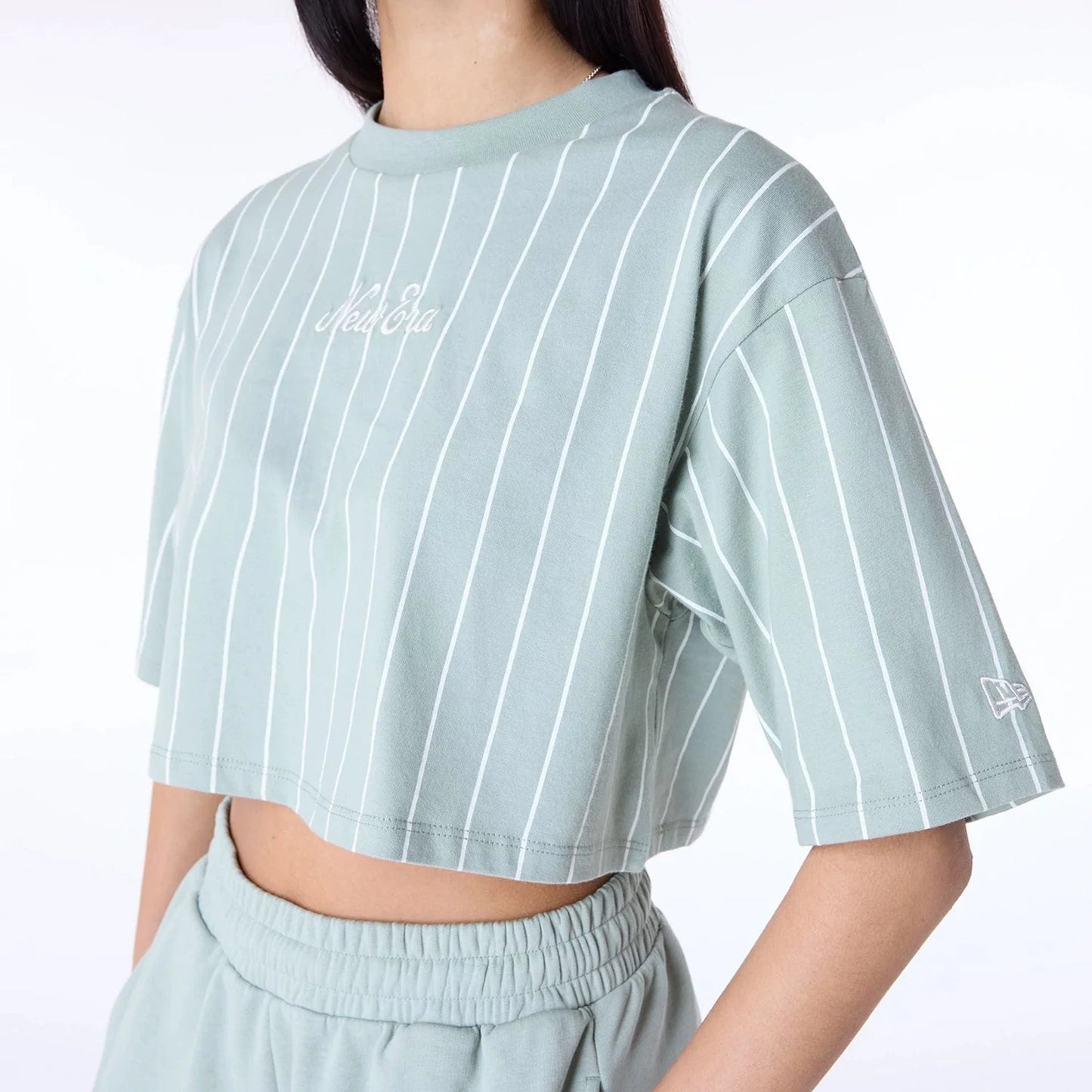T-SHIRT PINSTRIPE CROP