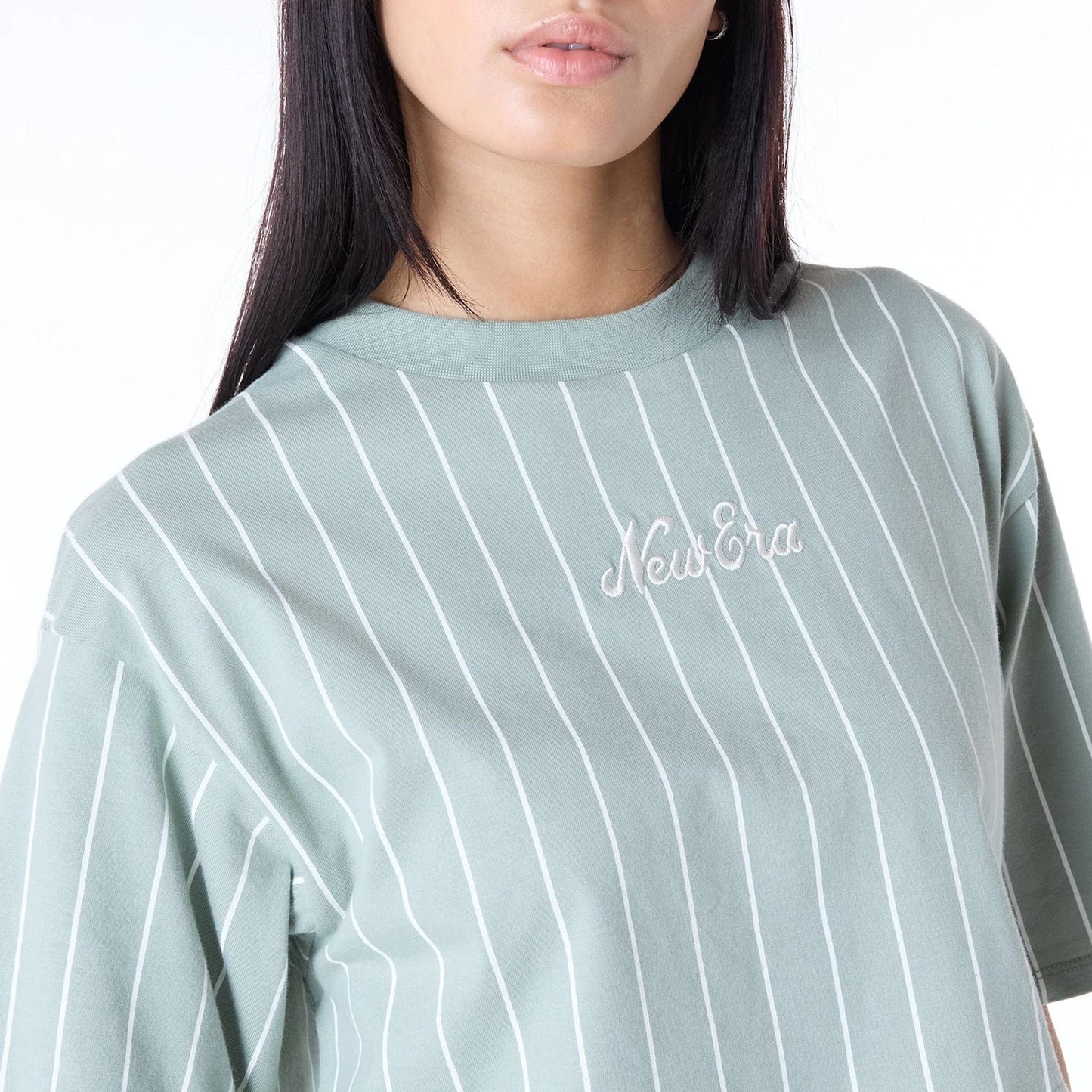 T-SHIRT PINSTRIPE CROP