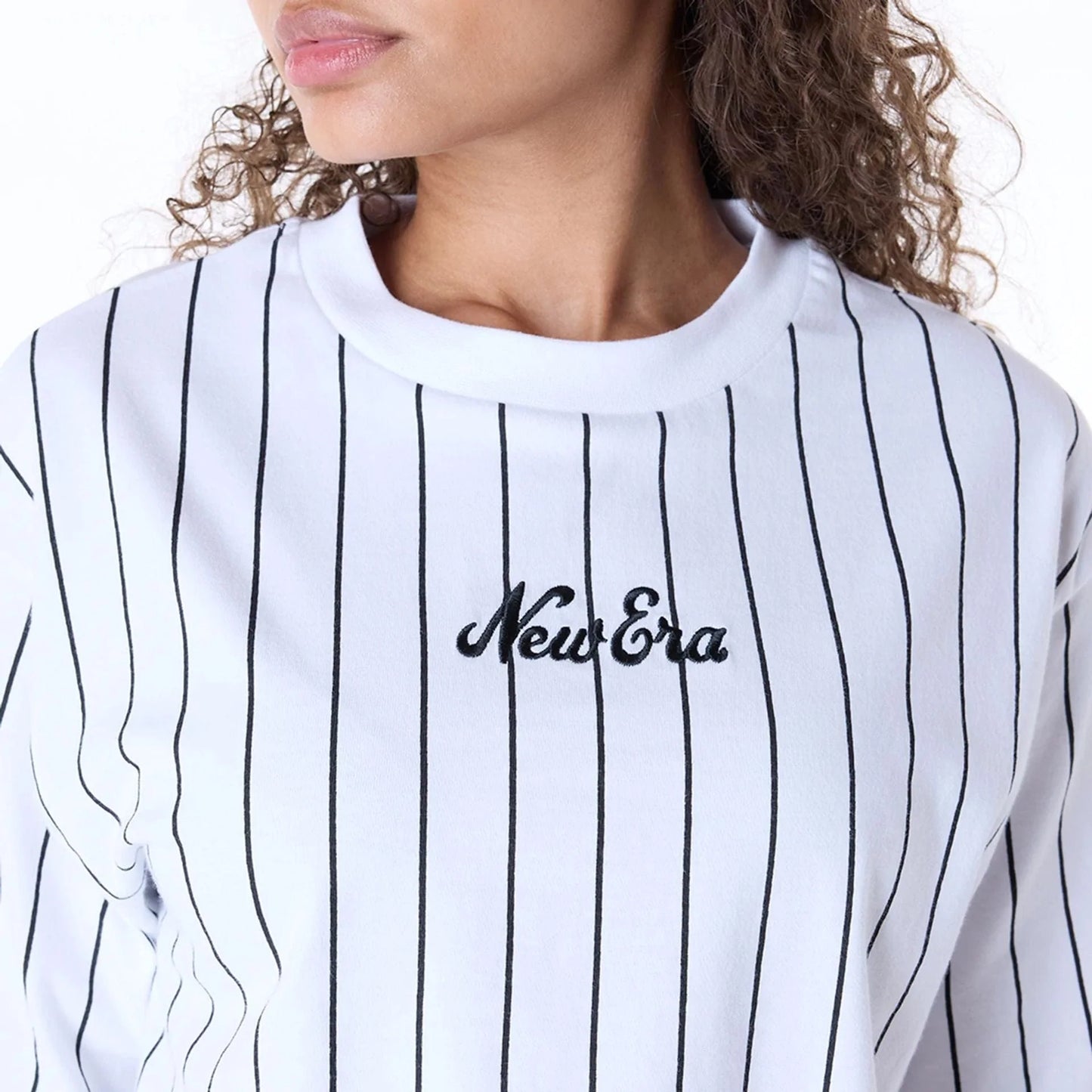 T-SHIRT PINSTRIPE CROP