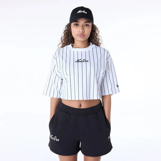 T-SHIRT PINSTRIPE CROP