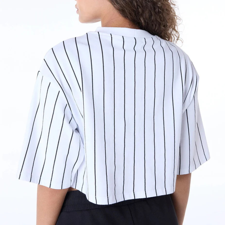 T-SHIRT PINSTRIPE CROP