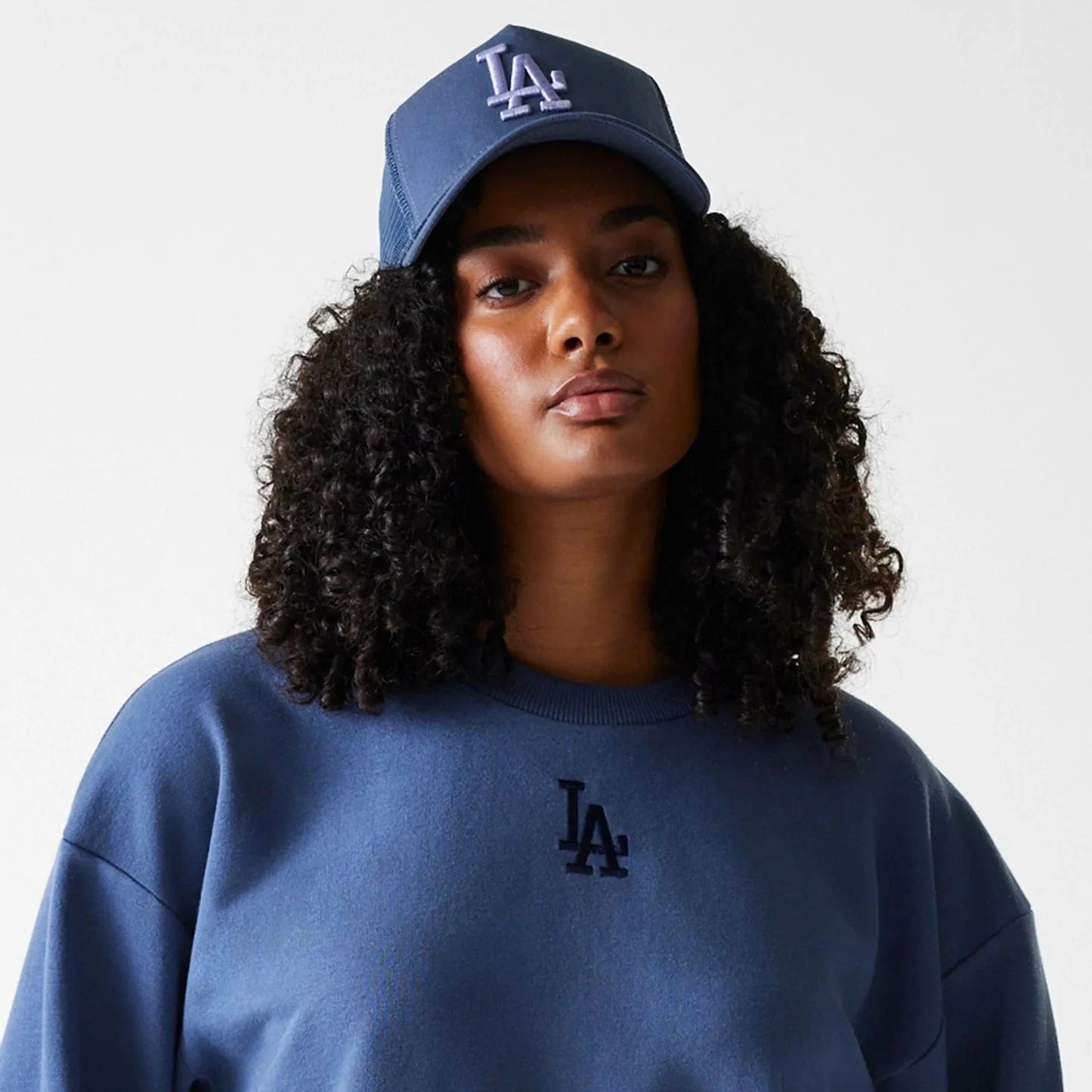 FELPA CROP LA DODGERS MLB ESSENTIAL MIDI