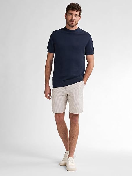 SHORT CHINO STRIPED