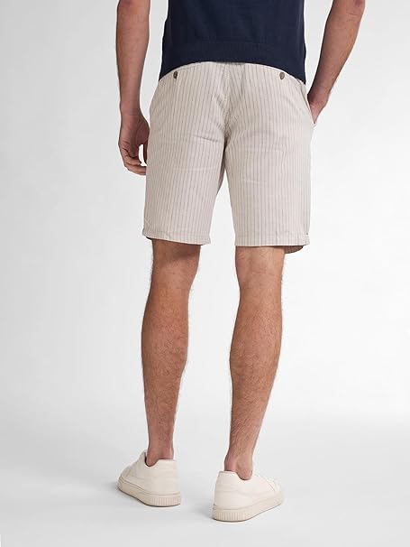 SHORT CHINO STRIPED