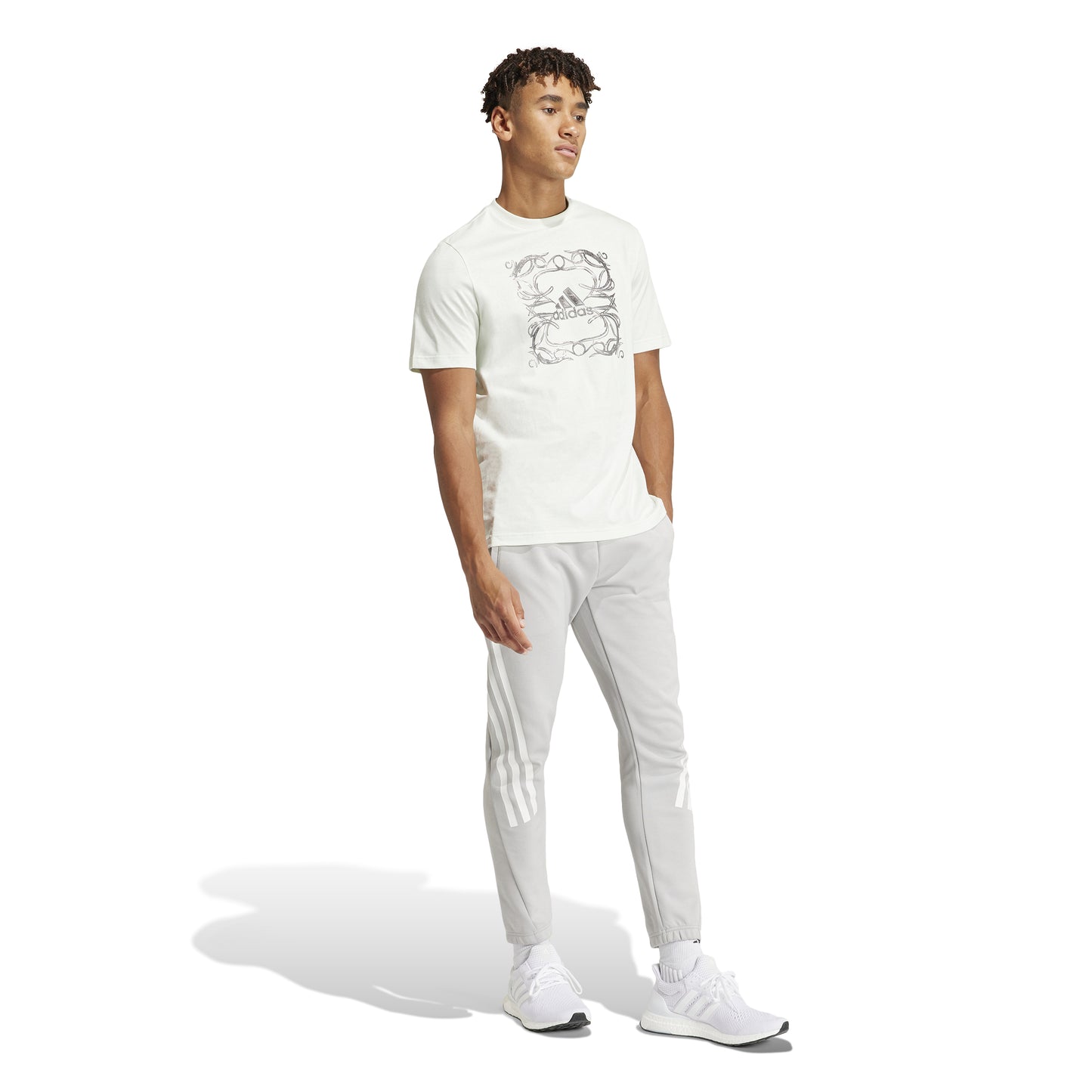 T-SHIRT METALLIC GRAPHIC