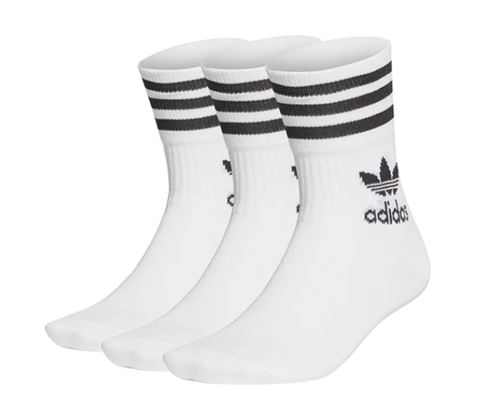 CALZE MID-CUT CREW 3 PAIRS