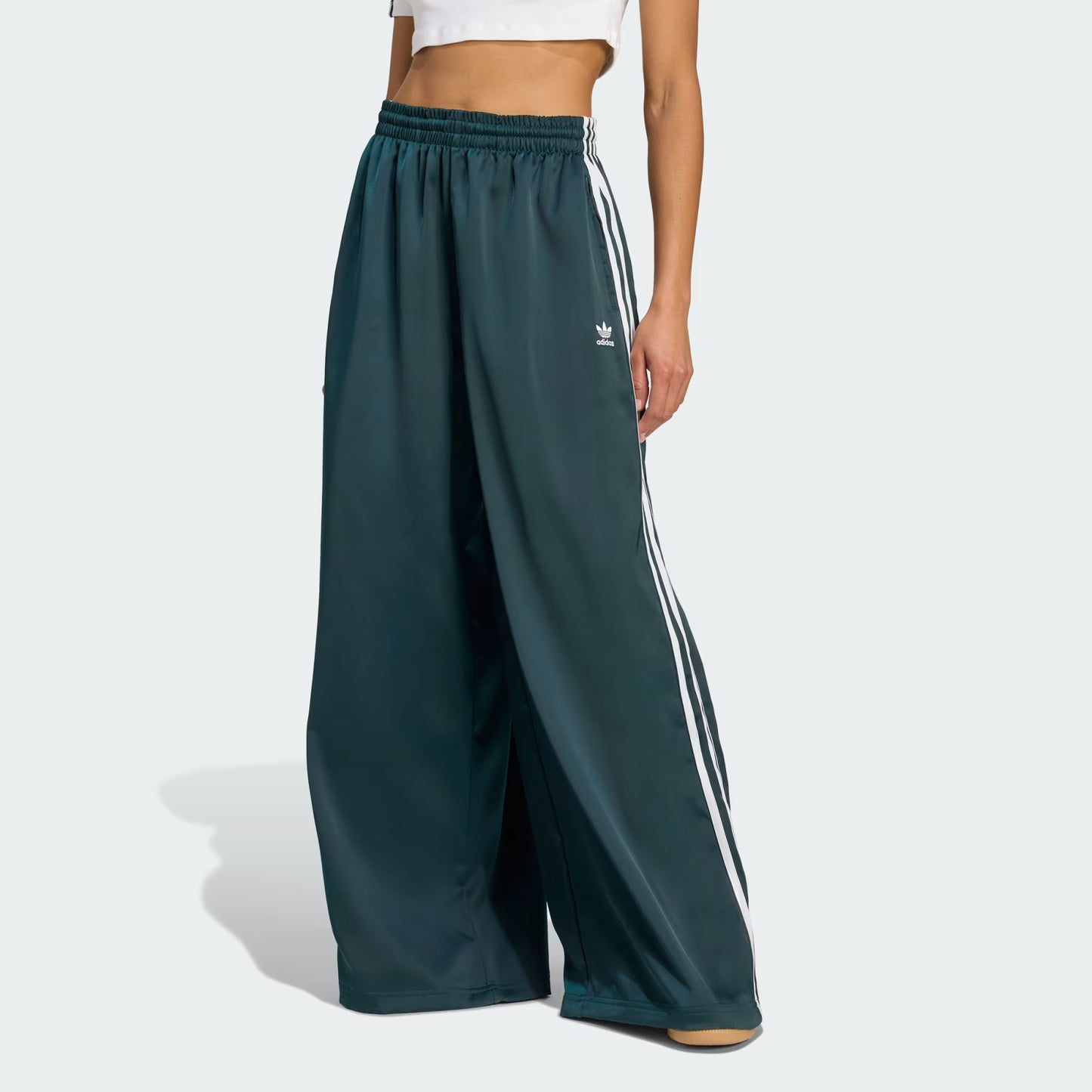 PANTALONI ADICOLOR SATIN WIDE LEG