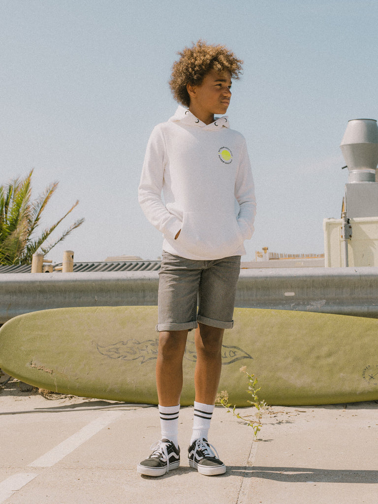 SHORT BOYS DENIM BULLSEYE COASTALUXE