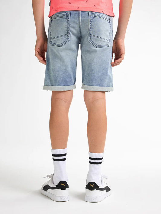 SHORT BOYS DENIM JACKSON VALENCIA