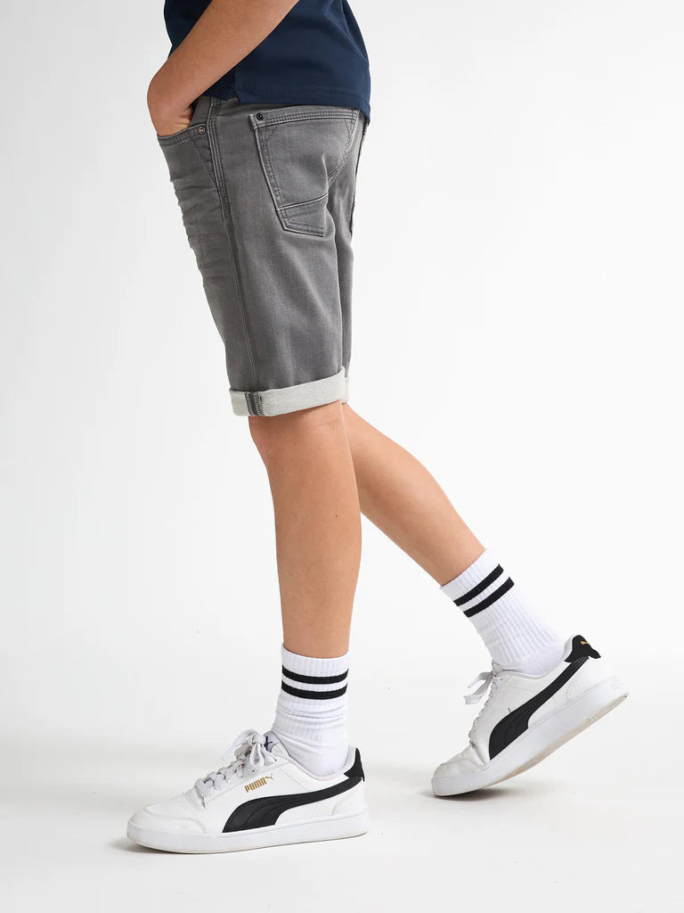 SHORT BOYS DENIM JACKSON VALENCIA