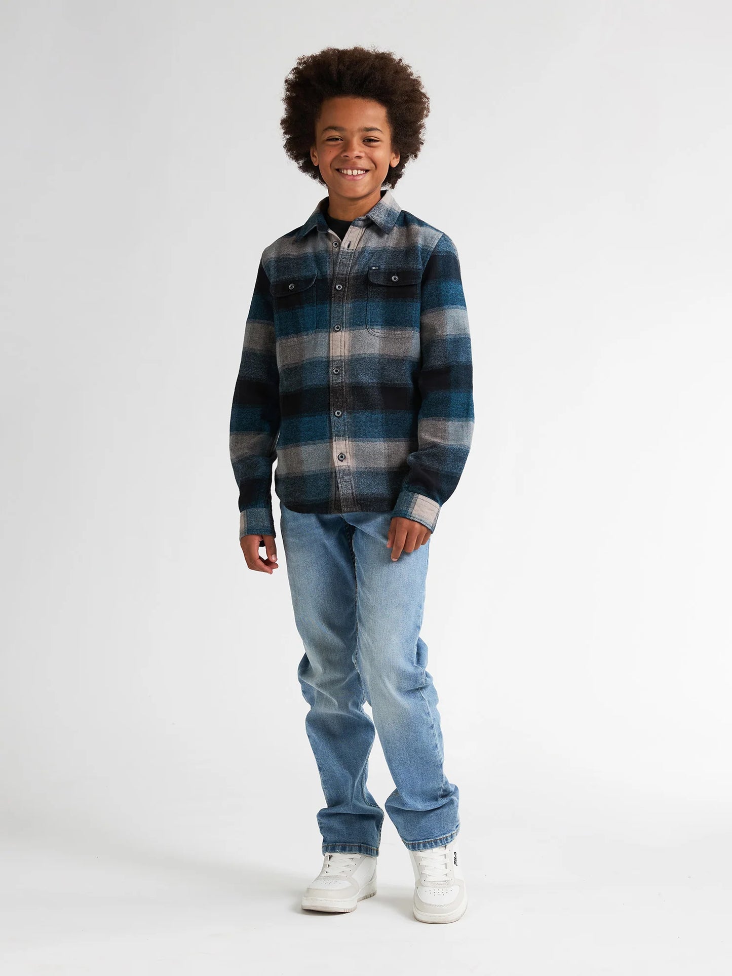 CAMICIA BOYS CLACKAMAS CHECKED