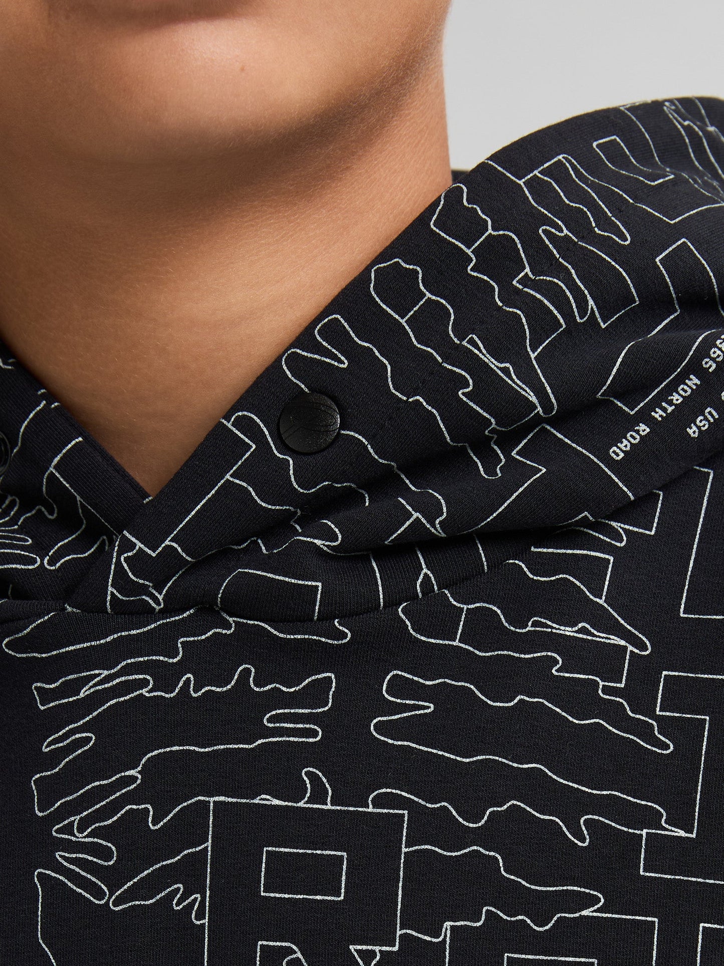 FELPA BOYS ALL-OVER PRINT RIDGE