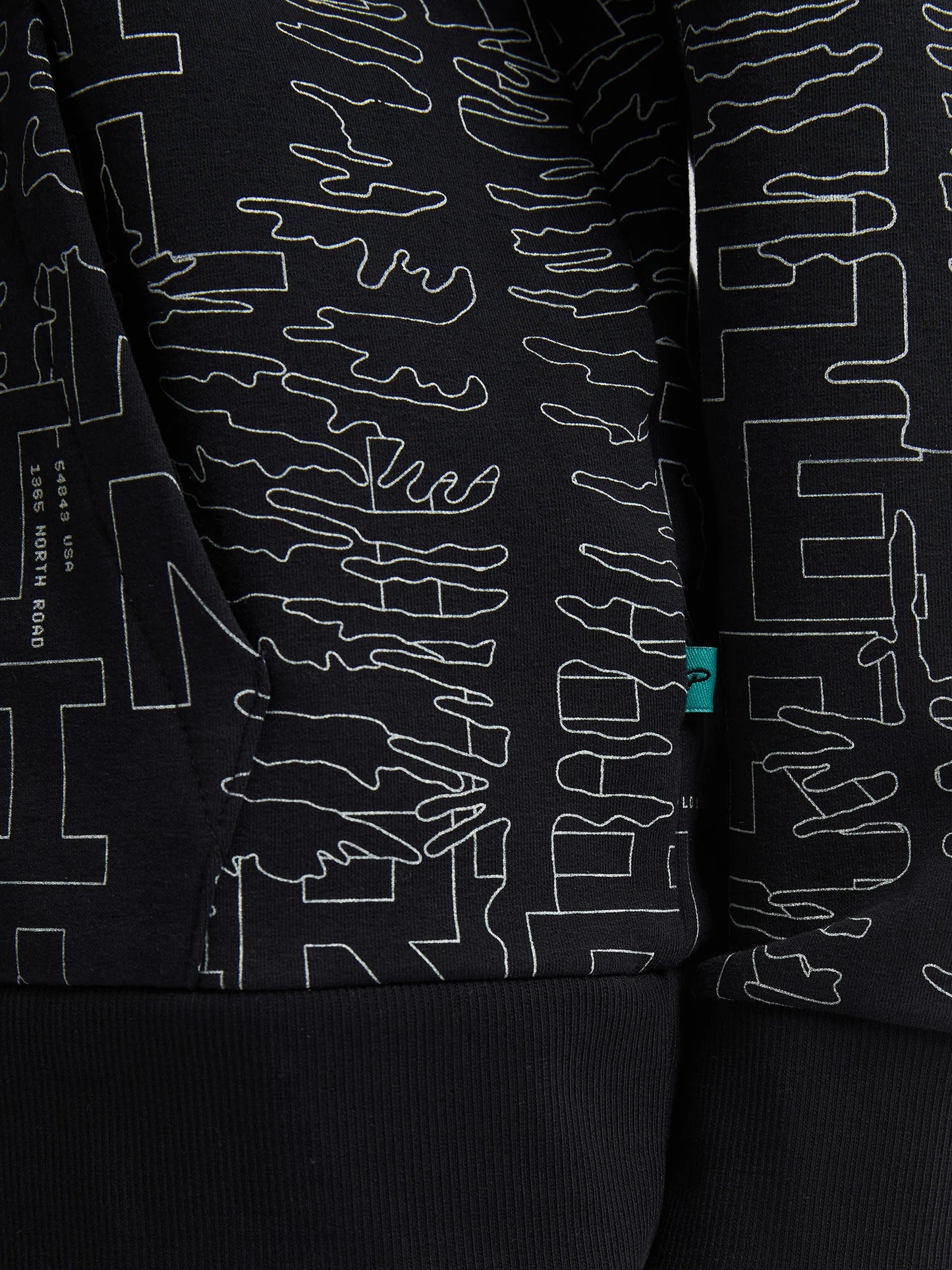 FELPA BOYS ALL-OVER PRINT RIDGE
