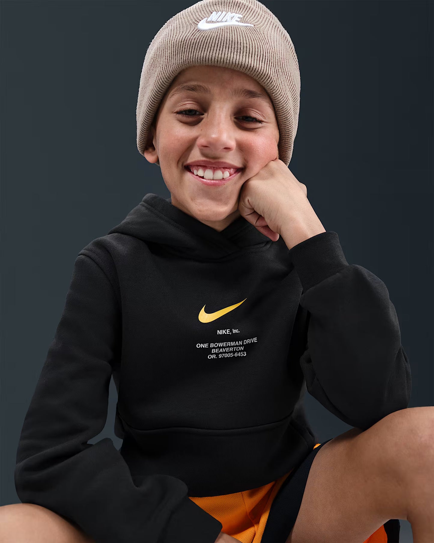 FELPA BOYS GRAPHIC ADDRESS FLEECE