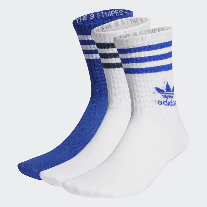 CALZE MID-CUT CREW 3 PAIRS