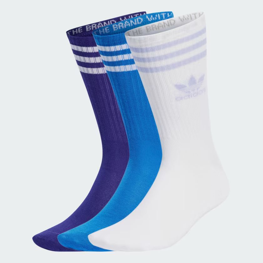 CALZE MID-CUT CREW 3 PAIRS