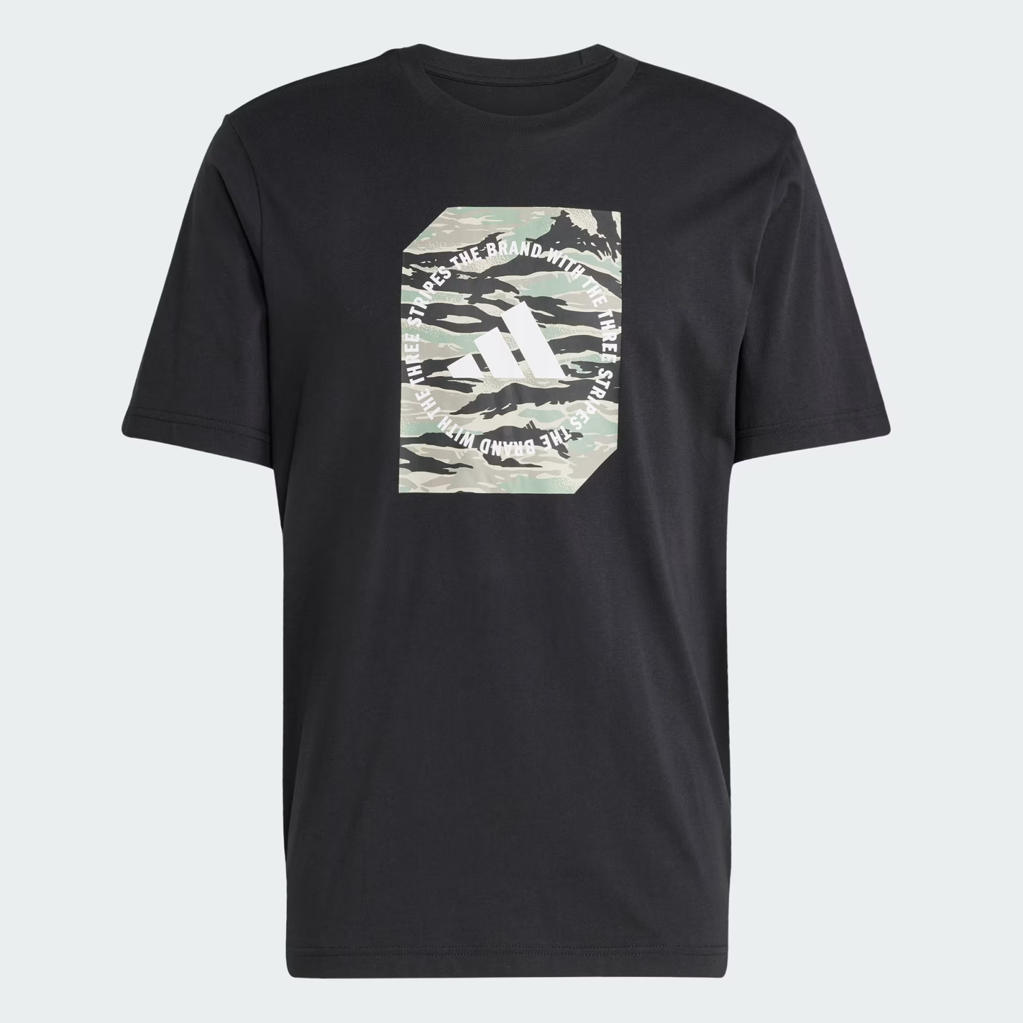 T-SHIRT CAMO SHAPE GRAPHIC