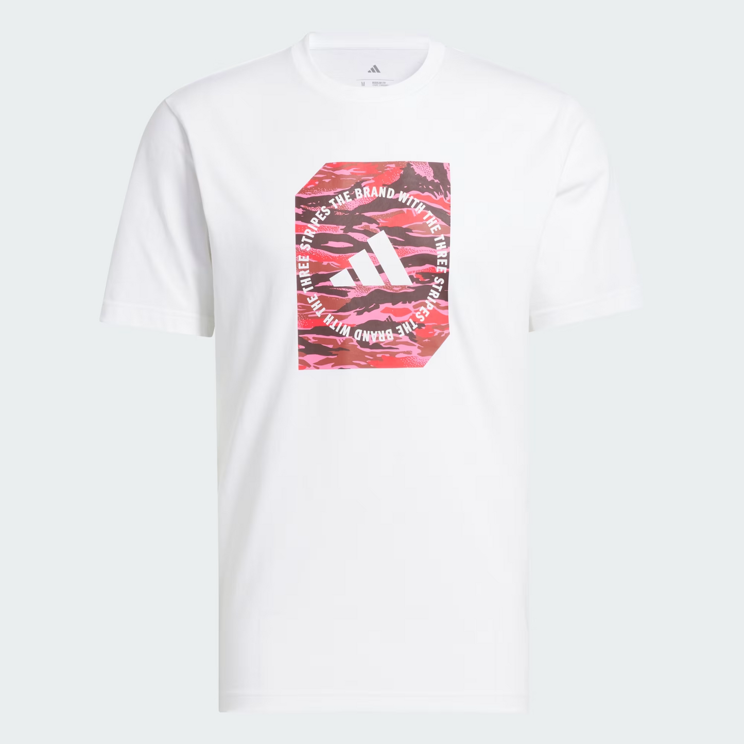 T-SHIRT CAMO SHAPE GRAPHIC