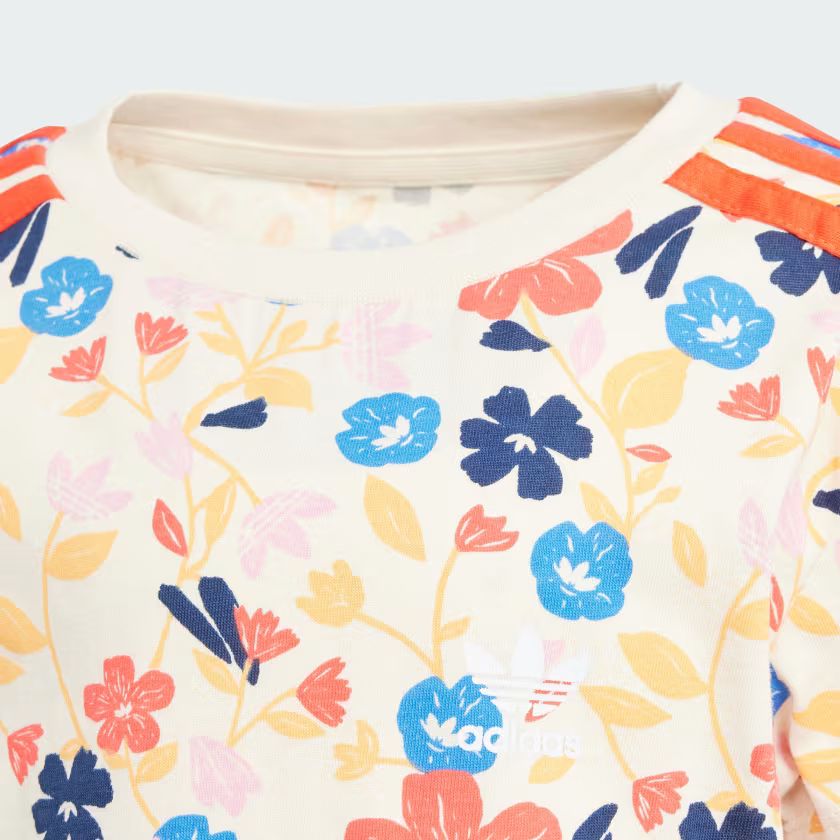 COMPLETO TODDLER FLORAL CYCLING SET