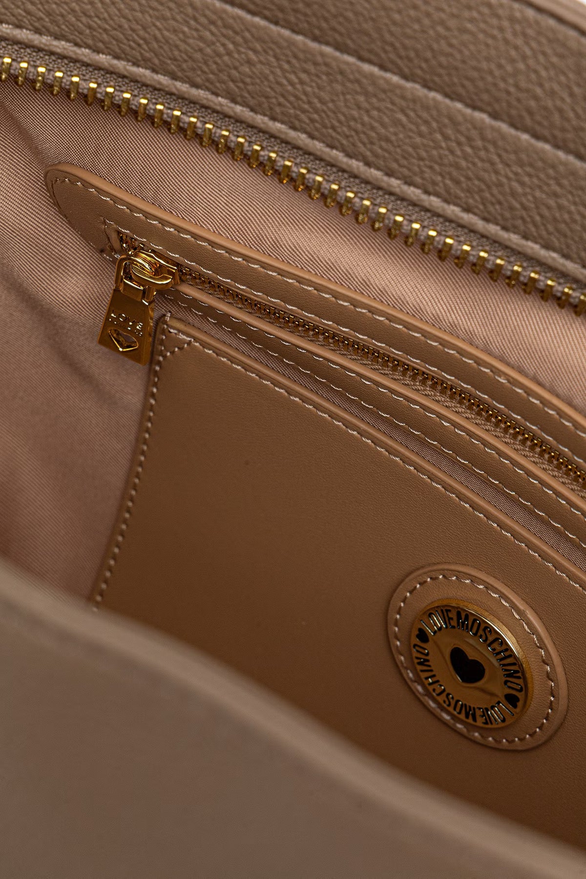 BORSA SHOPPER DONNA LOVE MOSCHINO IN SIMILPELLE – NOCCIOLA