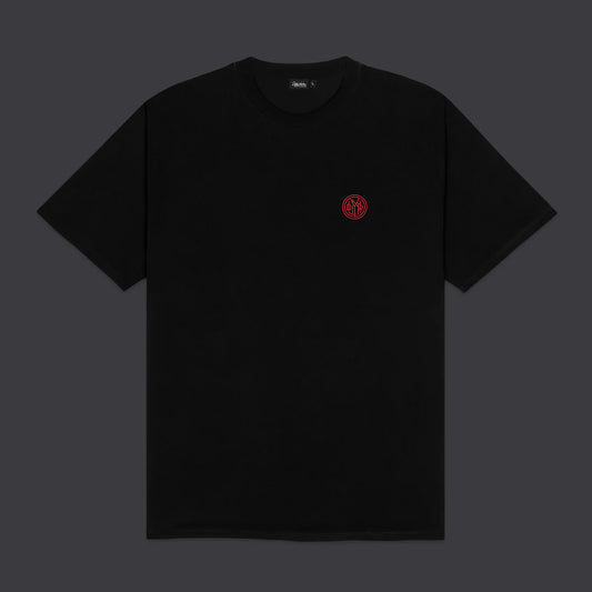 T-SHIRT BADGE ROUND LOGO