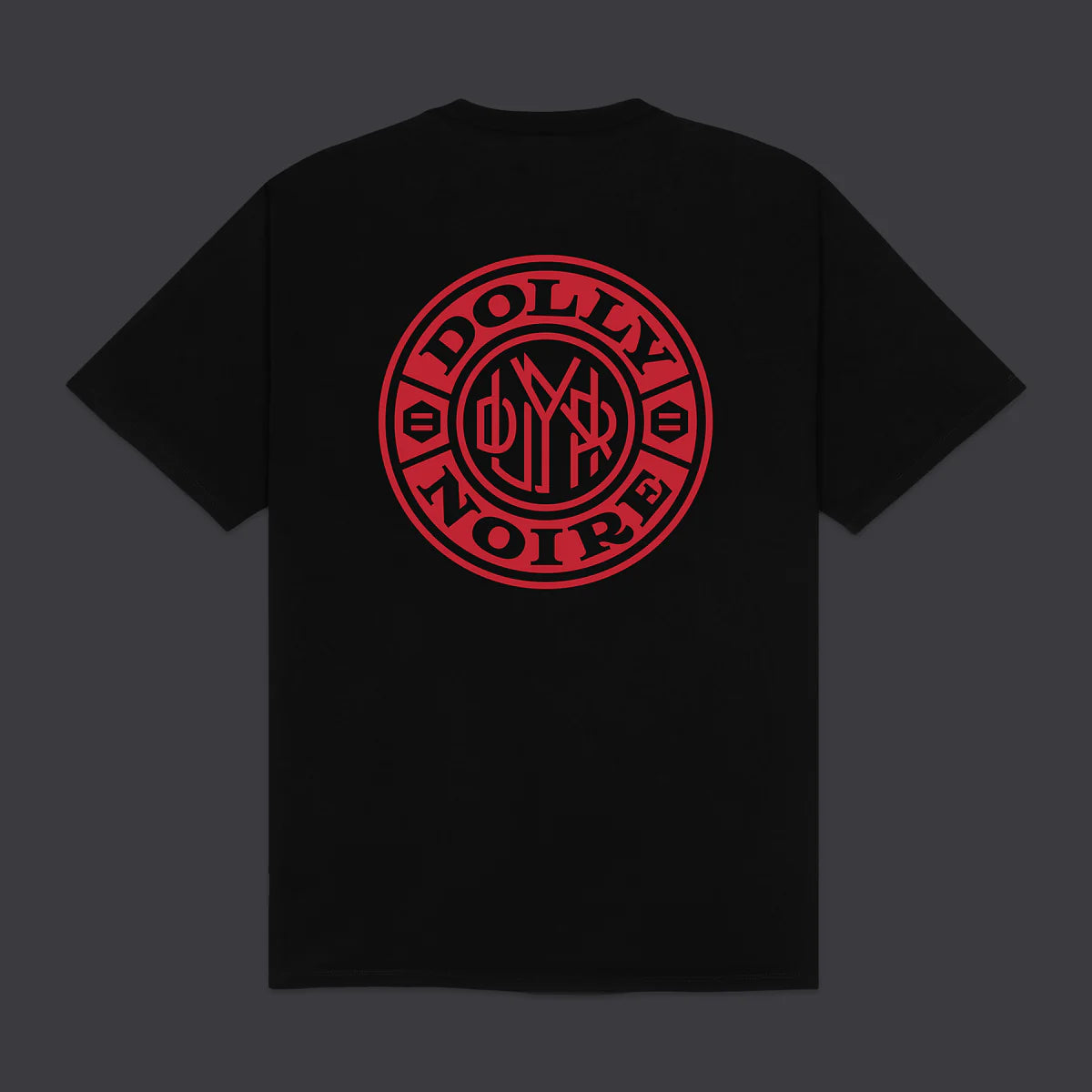 T-SHIRT BADGE ROUND LOGO