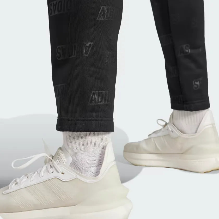 PANTALONI EMBOSSED POLAR TAPERED