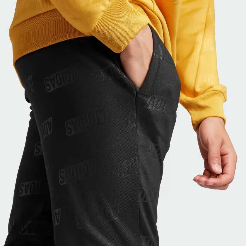 PANTALONI EMBOSSED POLAR TAPERED