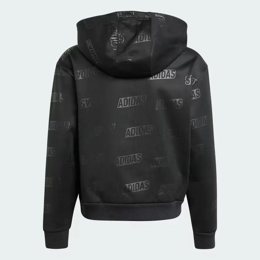 FELPA GIRLS BRAND LOVE GOLD DEBOSSED