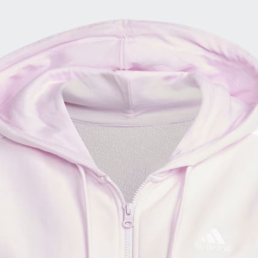 FELPA ESSENTIALS 3-STRIPES FULL-ZIP