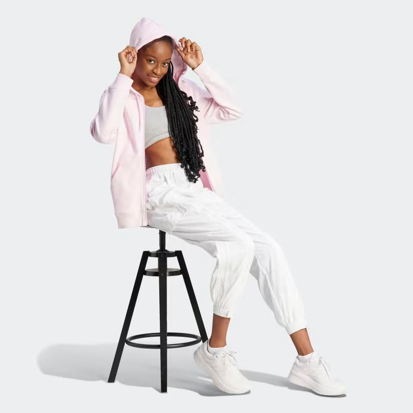 FELPA ESSENTIALS 3-STRIPES FULL-ZIP