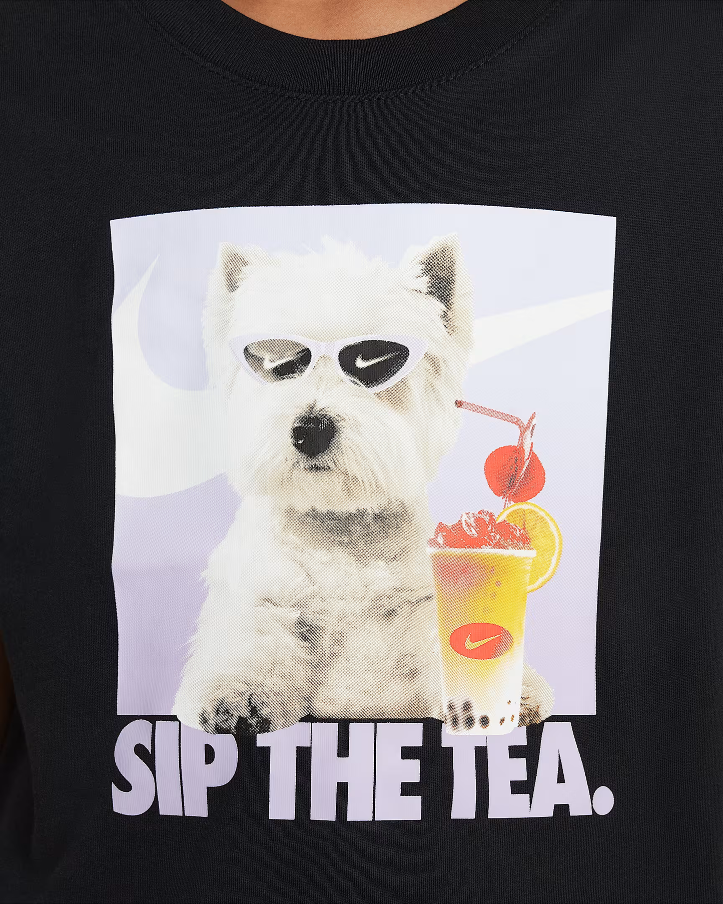 T-SHIRT GIRLS PHOTO DOG