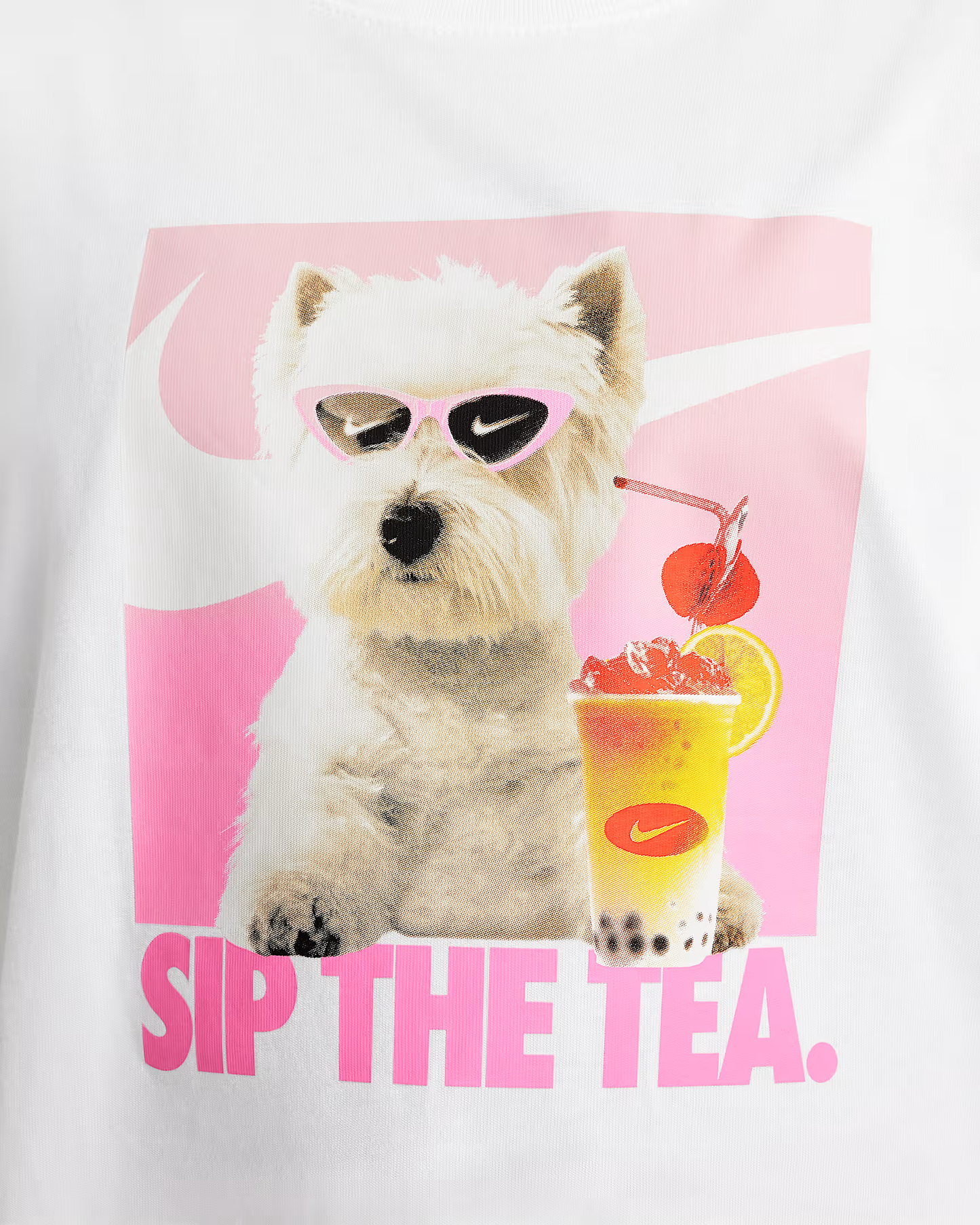 T-SHIRT GIRLS PHOTO DOG