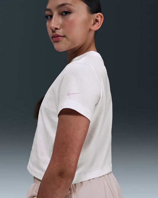 T-SHIRT GIRLS ATHLETIC CROPPED