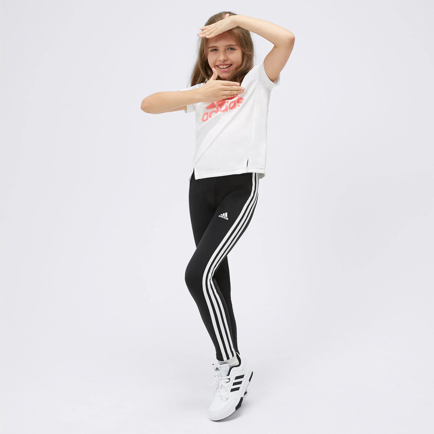 LEGGINGS GIRLS ESSENTIALS 3-STRIPES