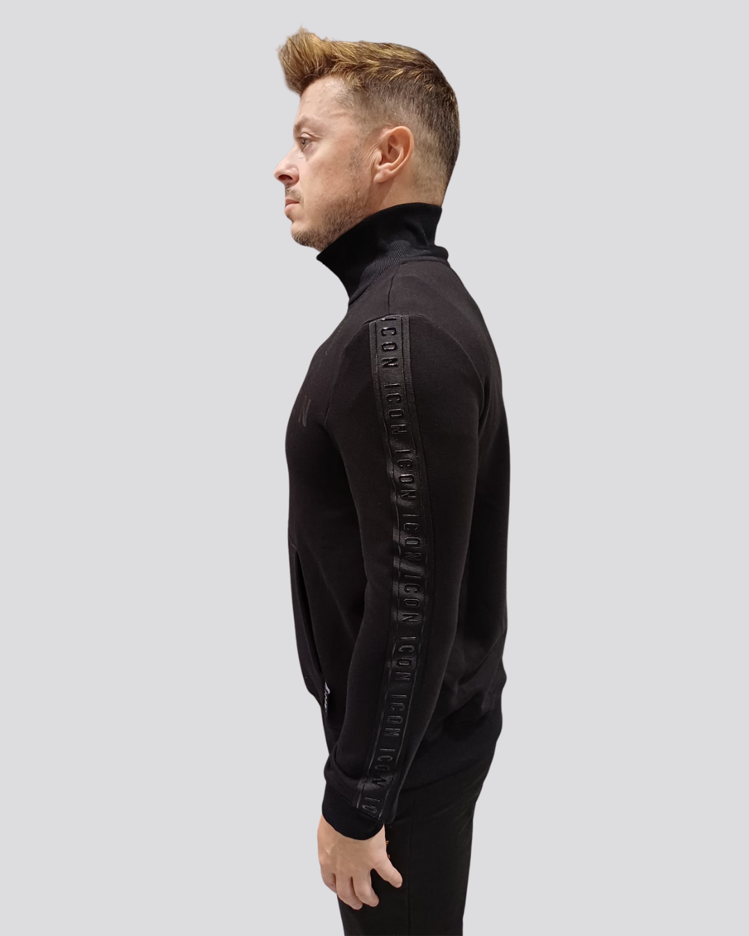 FELPA BANDS LOGO REPEAT FULL ZIP