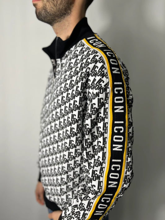 GIACCA ALL-OVER PRINT FULL ZIP