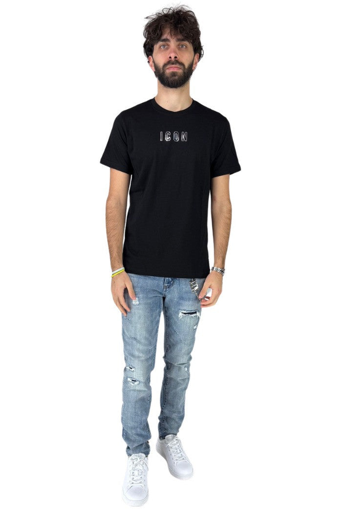 T-SHIRT SILVER LOGO