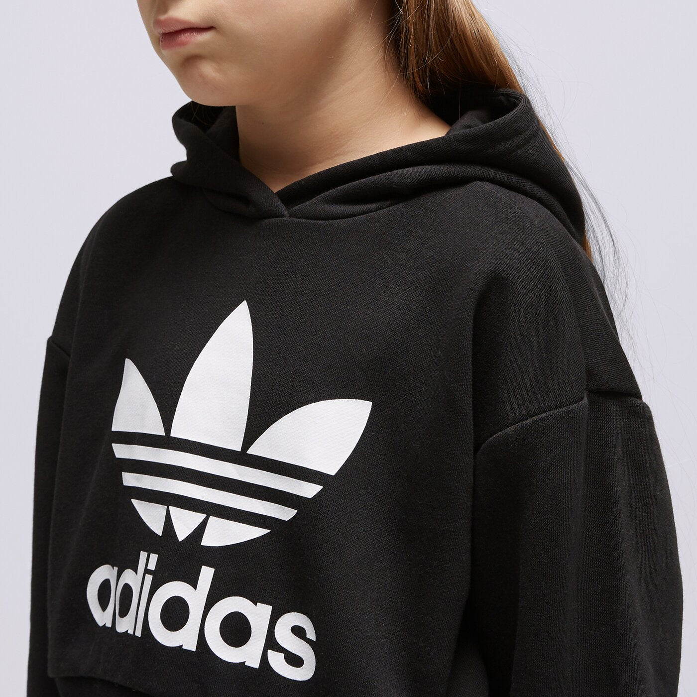 FELPA GIRLS ADICOLOR CROPPED TREFOIL