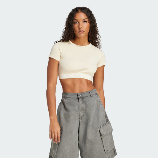 CROP TOP RIB