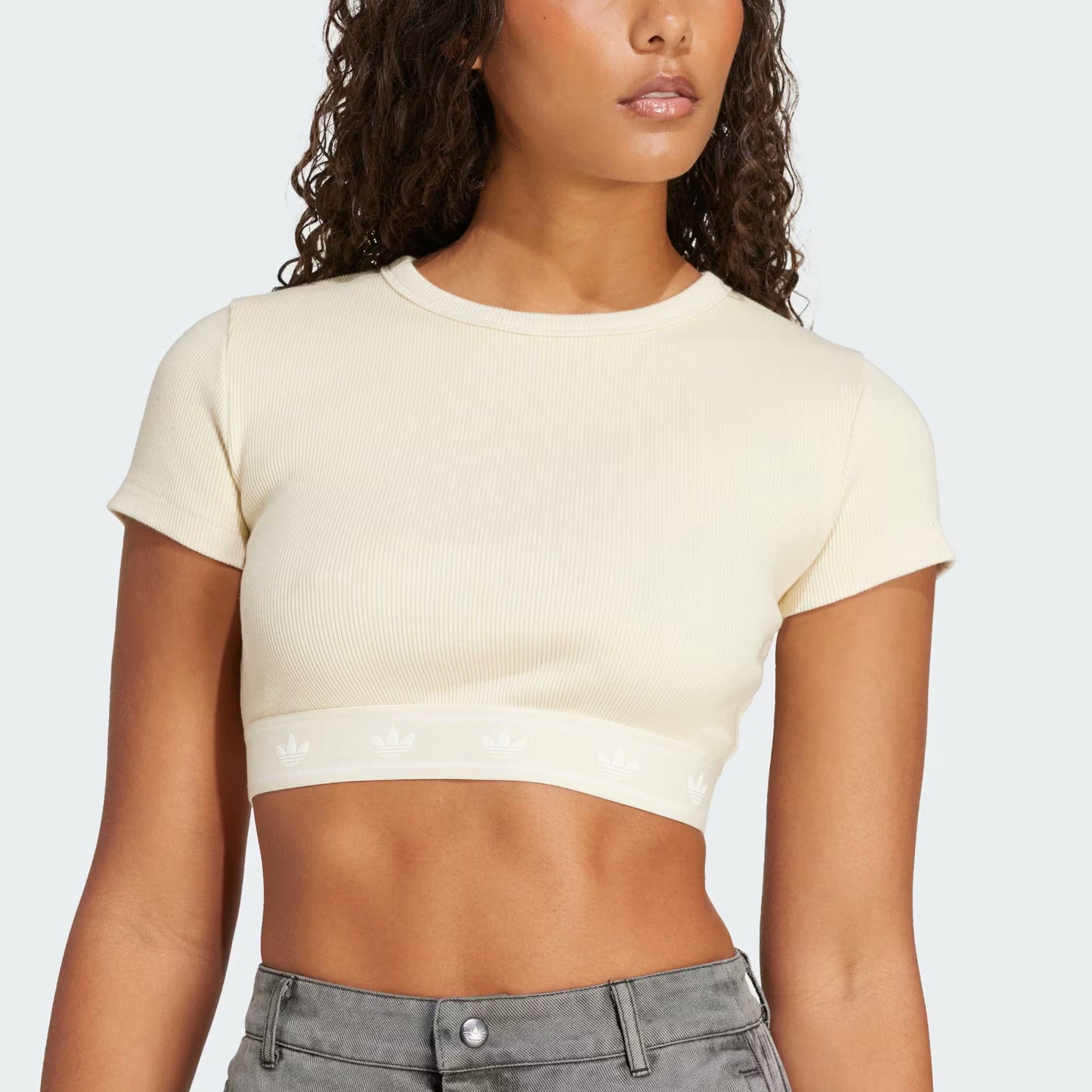 CROP TOP RIB