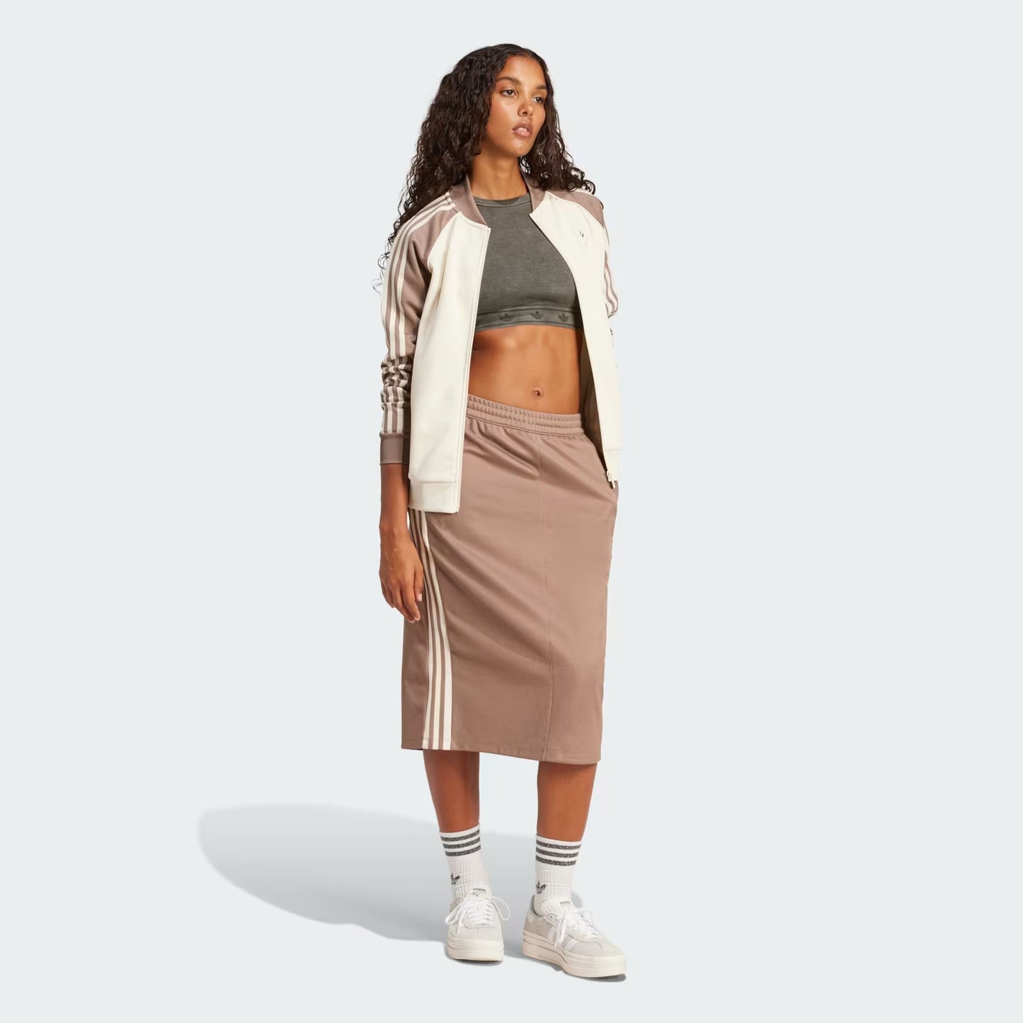 T-SHIRT CROP TOP RIB