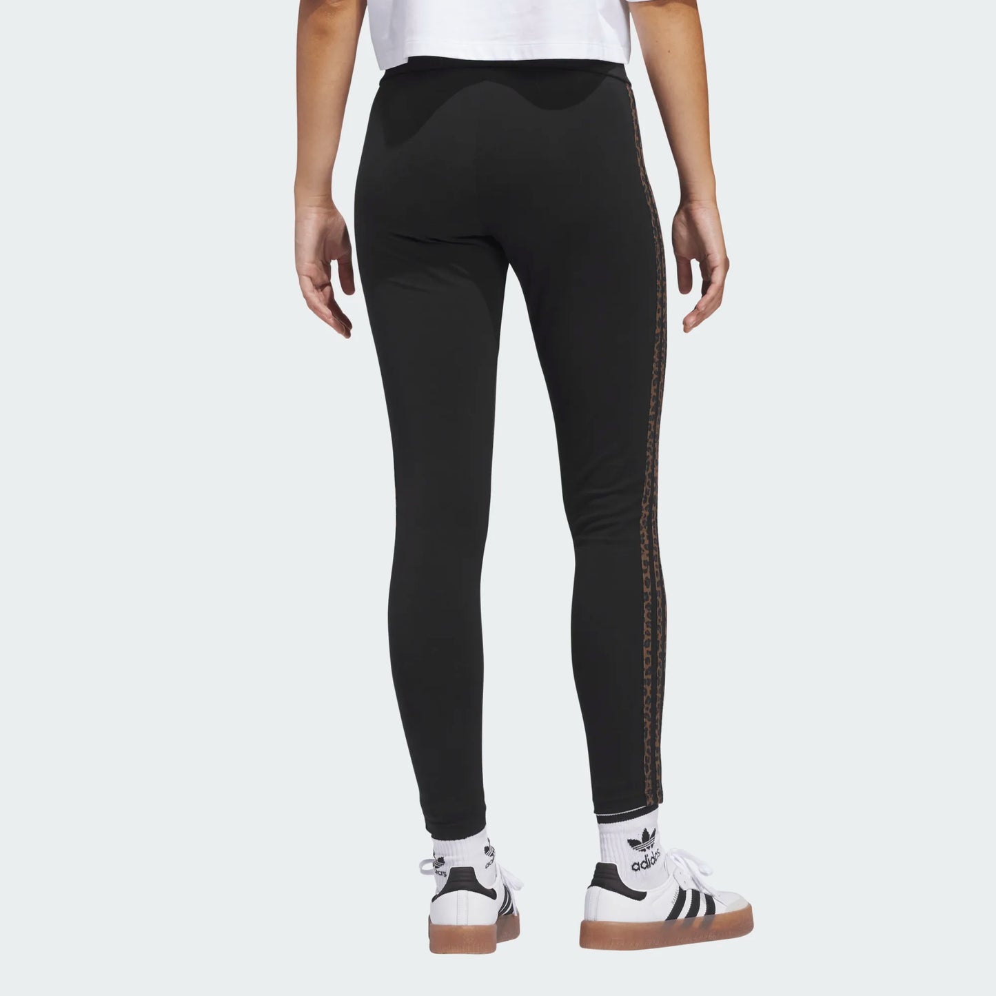 LEGGINGS 3-STRIPES LEOPARD